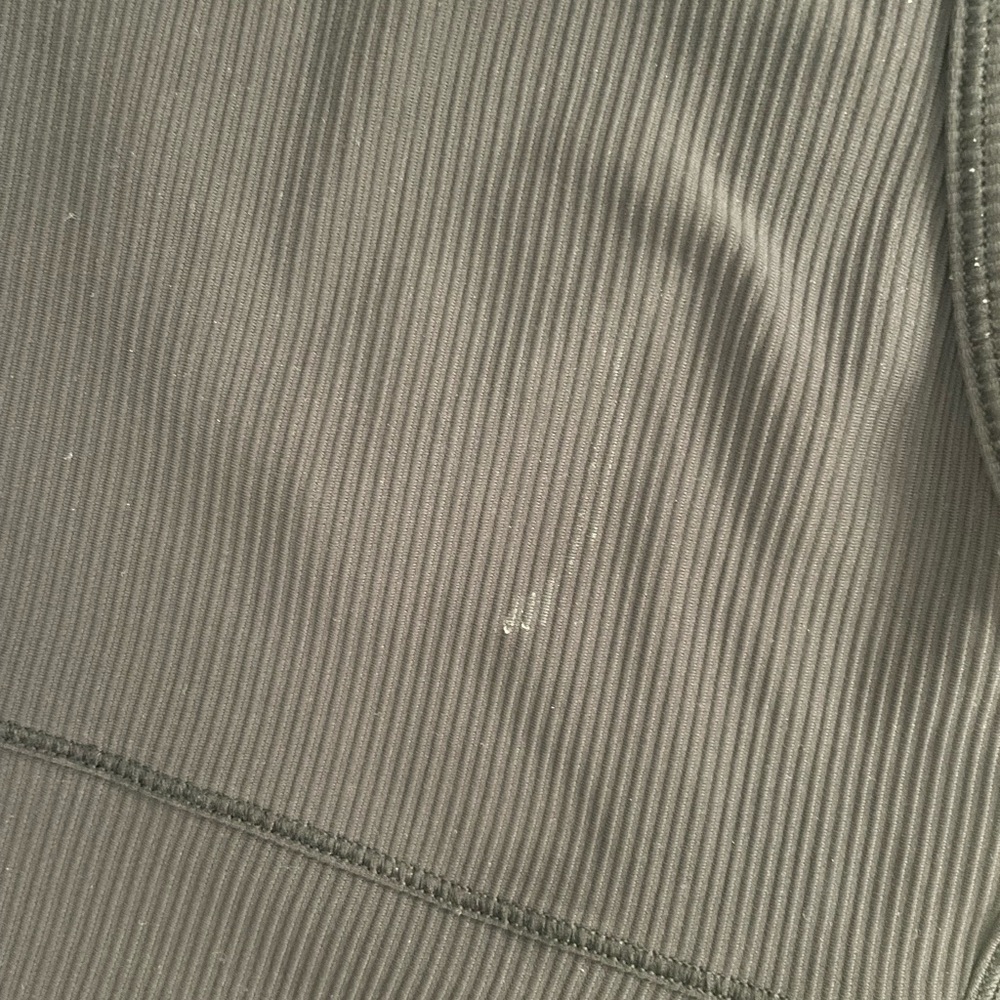 Lululemon Black Ribbed Tank Top - Picture 4 of 4